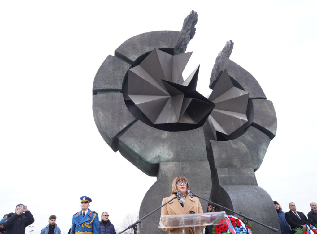 Dan sećanja na žrtve holokausta obeležen ceremonijom na Starom sajamištu