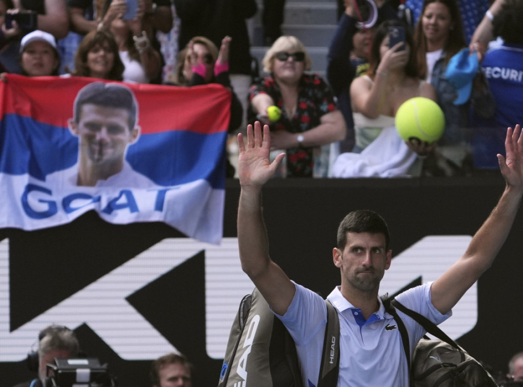 Srpski teniser Novak Đoković započeo 410. nedelju na prvom mestu ATP liste