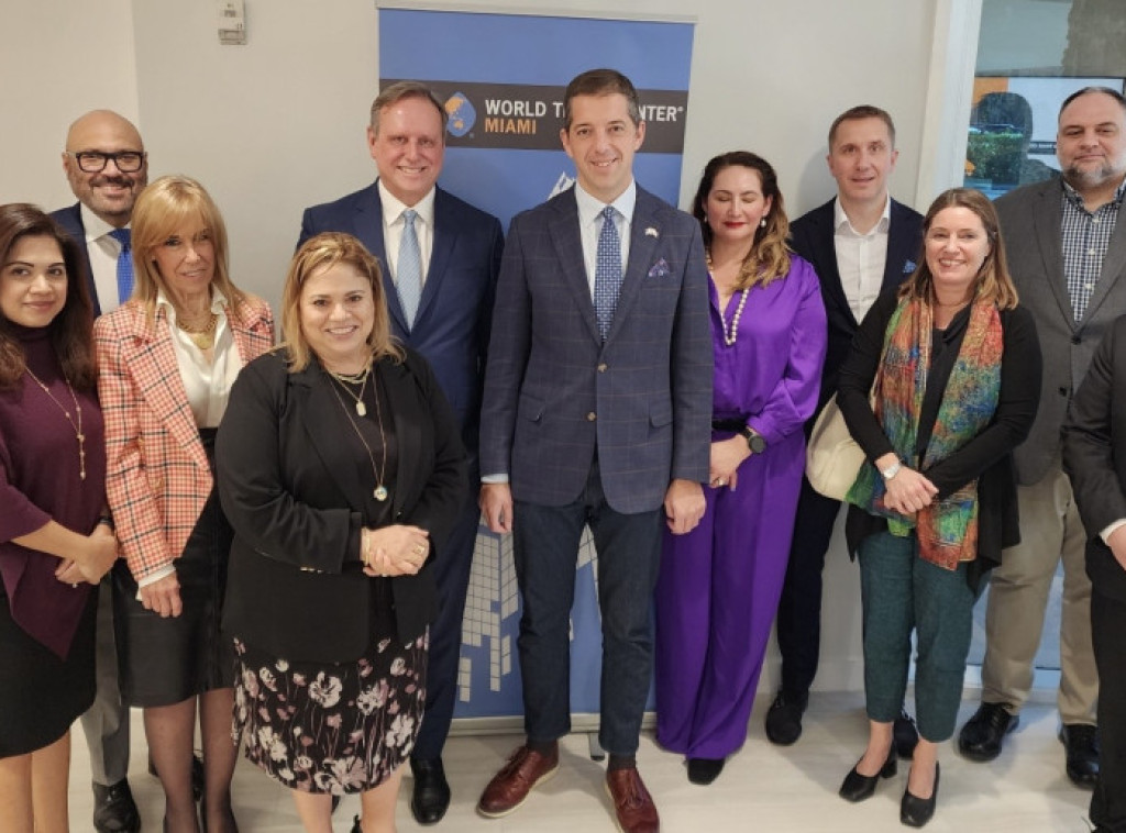 Đurić: Veliko interesovanje poslovnih organizacija na Floridi za saradnju sa Srbijom