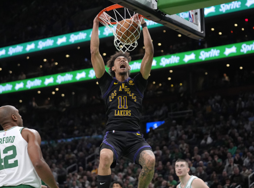 NBA: Ostin Rivs vodio Los Anđeles Lejkerse do pobede nad Bostonom