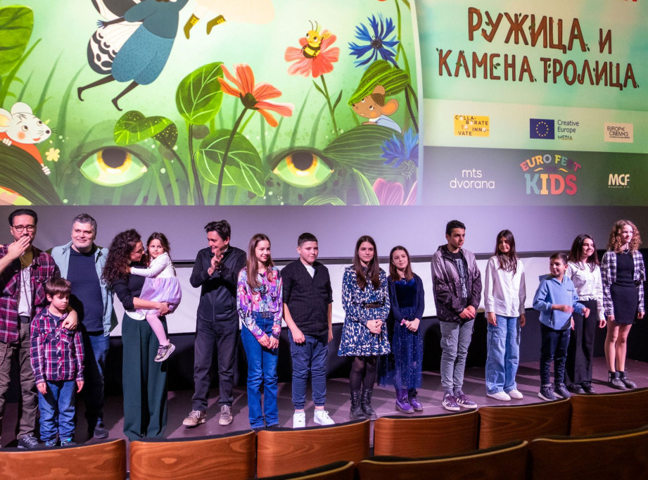 Održana premijera animiranog filma "Ružica i kamena trolica" u mts Dvorani
