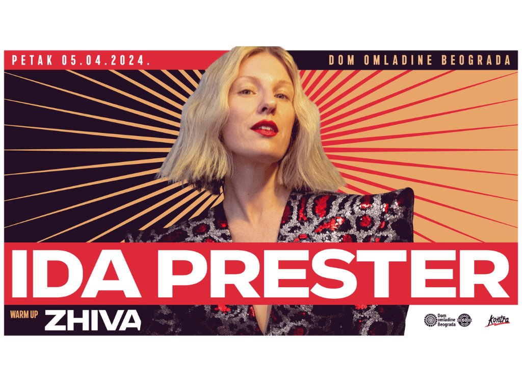 Ida Prester proslavlja 20 godina karijere 5. aprila koncertom u DOB