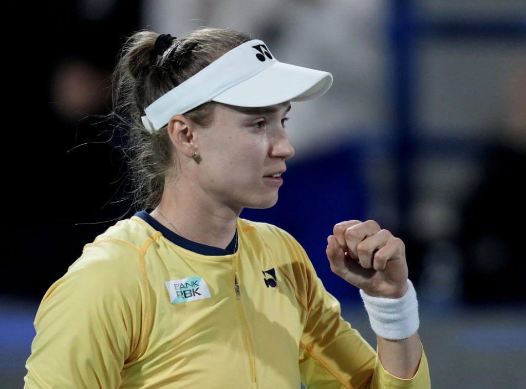 Kazahstanska teniserka Elena Ribakina osvojila WTA turnir u Abu Dabiju