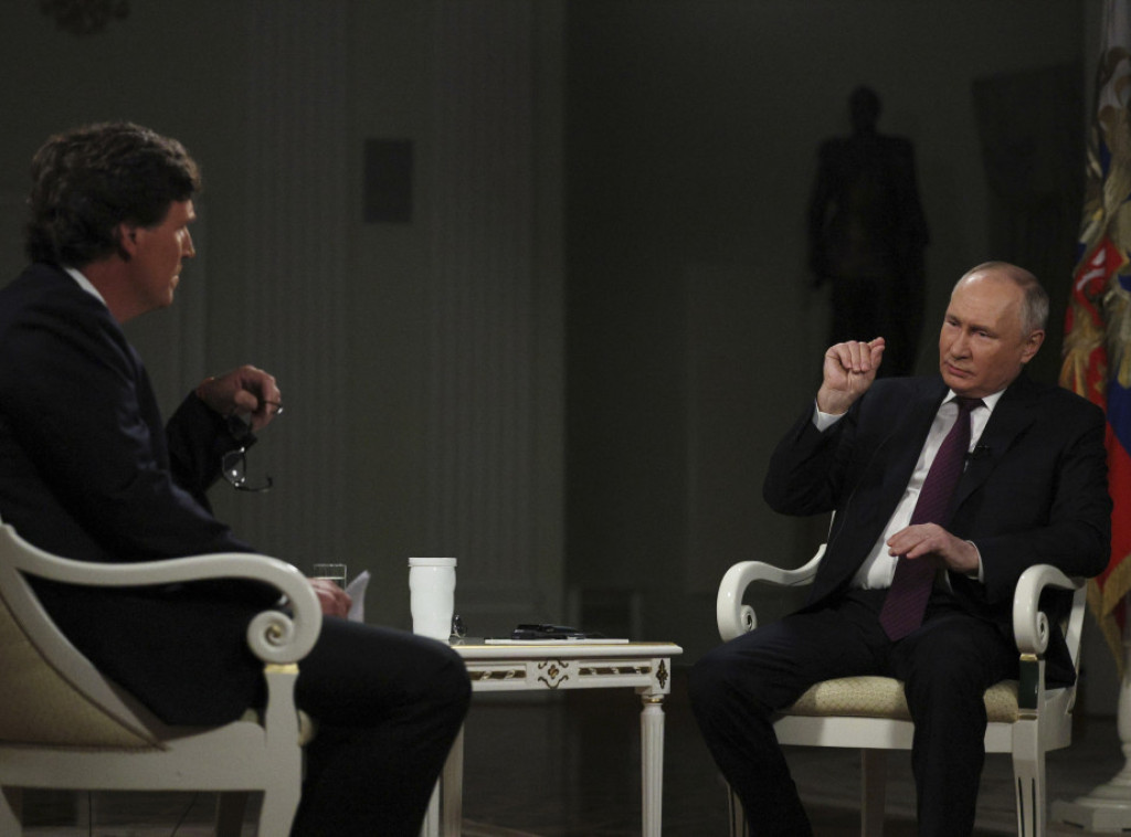 Rjabkov: Putinov intervju sa Karlsonom probio informacionu blokadu