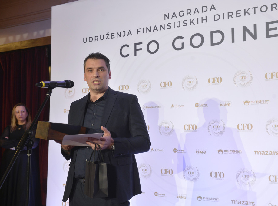 Savo Bakmaz dobitnik priznanja za najboljeg finansijskog direktora u 2023. godini