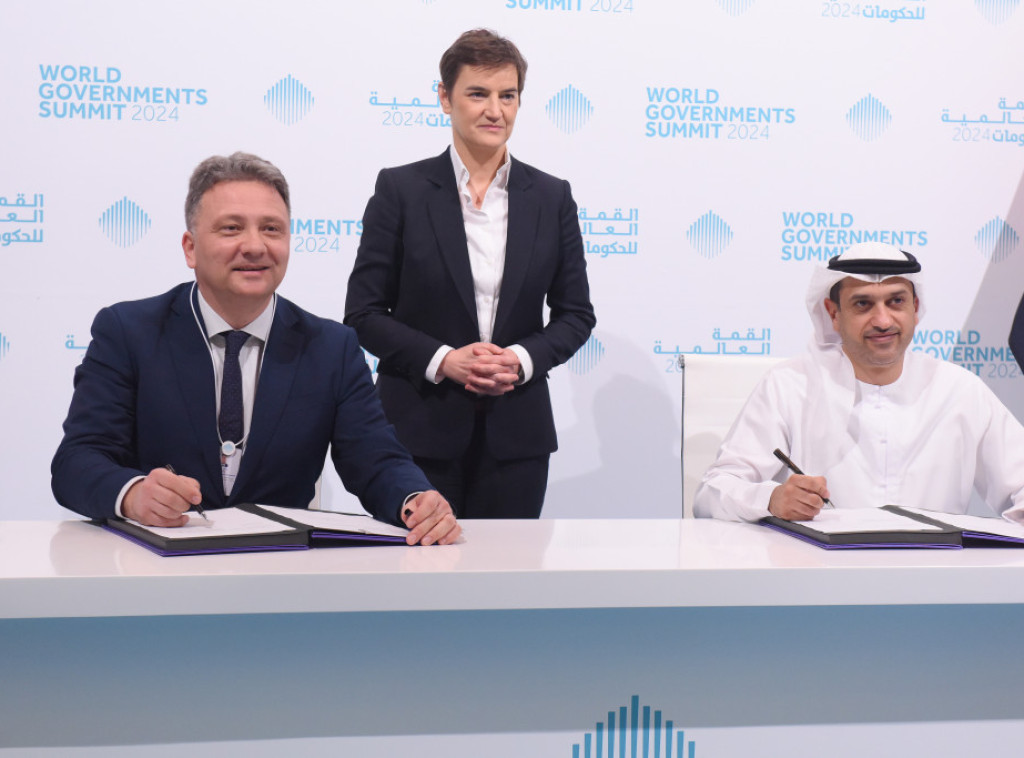 Serbia, UAE sign MoU on development and application of AI