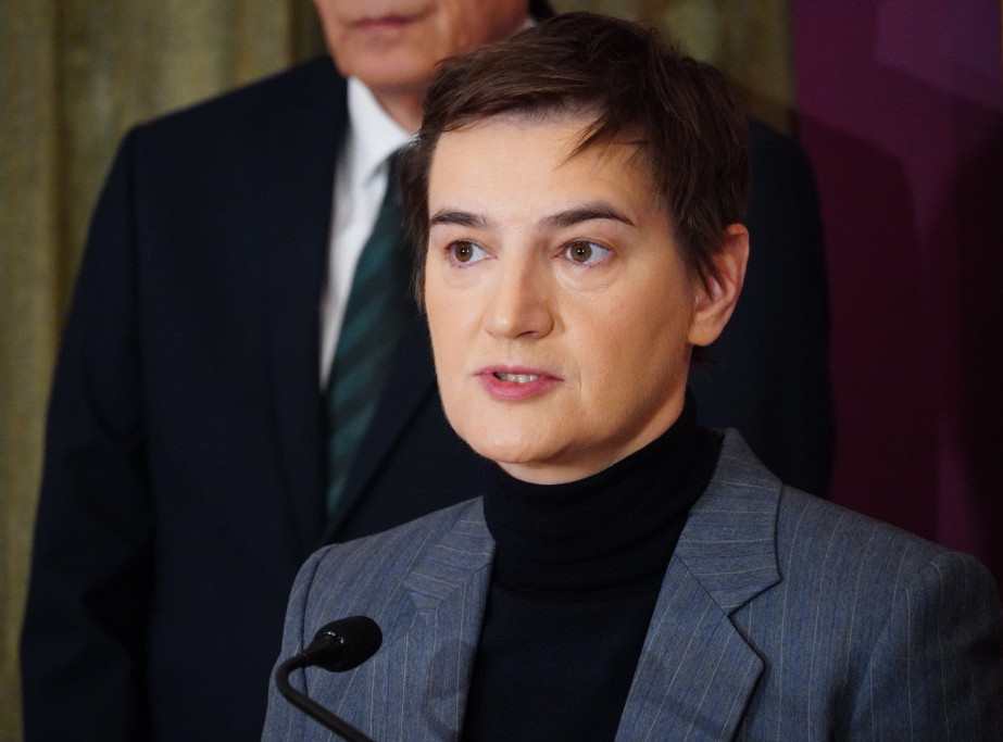 Ana Brnabić: Dačić će predsedavati Vladom Srbije do izbora nove vlade