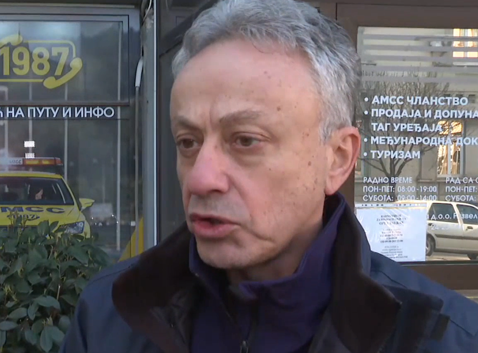 Jovica Mitić: Na auto-putu E75 u smeru ka Nišu kod Begaljičkog brda gužva zbog radova