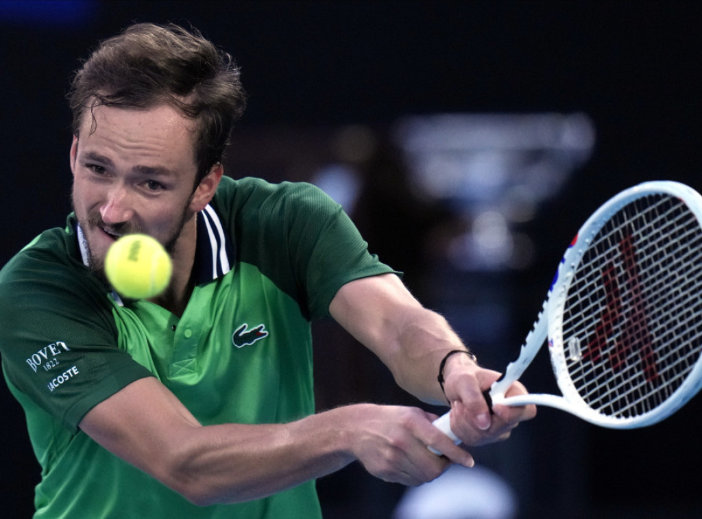 Ruski teniser Danil Medvedev odustao od turnira u Dohi