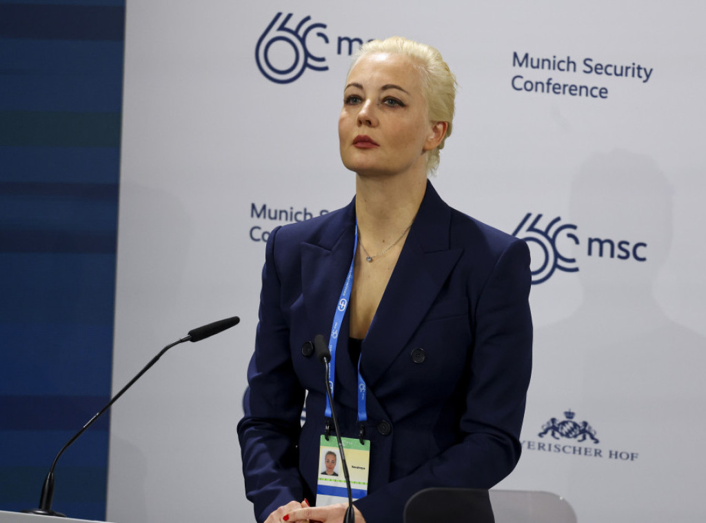 Supruga Alekseja Navaljnog obratila se na Minhenskoj bezbednosnoj konferenciji
