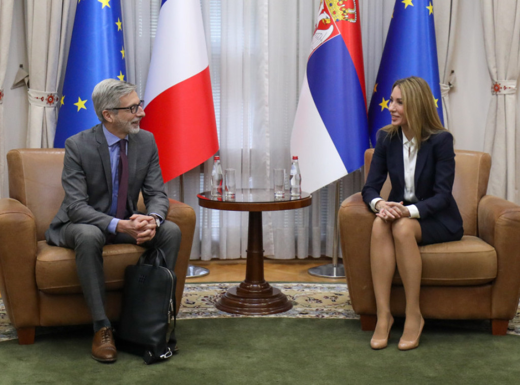 Đedović Handanović sastala se sa Košarom, razgovarali o saradnji Srbije i Francuske u energetici