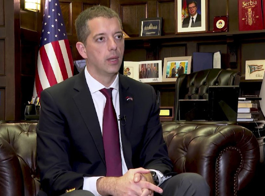 Marko Đurić za Tanjug: Trudili smo se da izgradimo snažnu infrastrukturu Srbije u SAD