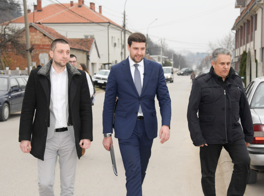 Ministar Đerlek posetio Svrljig povodom rekonstrukcije vodovodne mreže