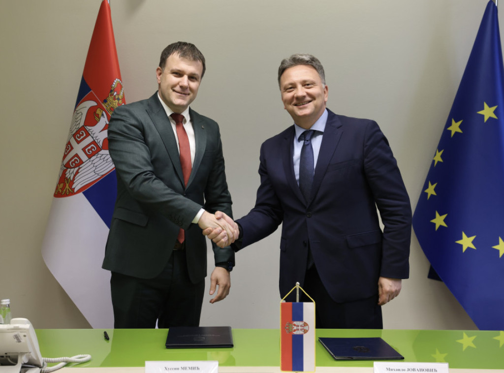 Jovanović i Memić potpisali sporazum u cilju izrade softvera "E-vaučer"