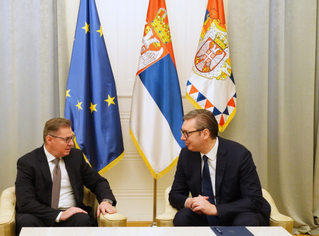 Vucic receives new head of CoE office in Belgrade
