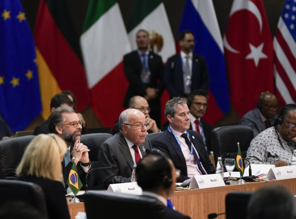 Ministri G20 u Rio de Žaneiru razgovaraju o svetskim tenzijama, globalnom upravljanju