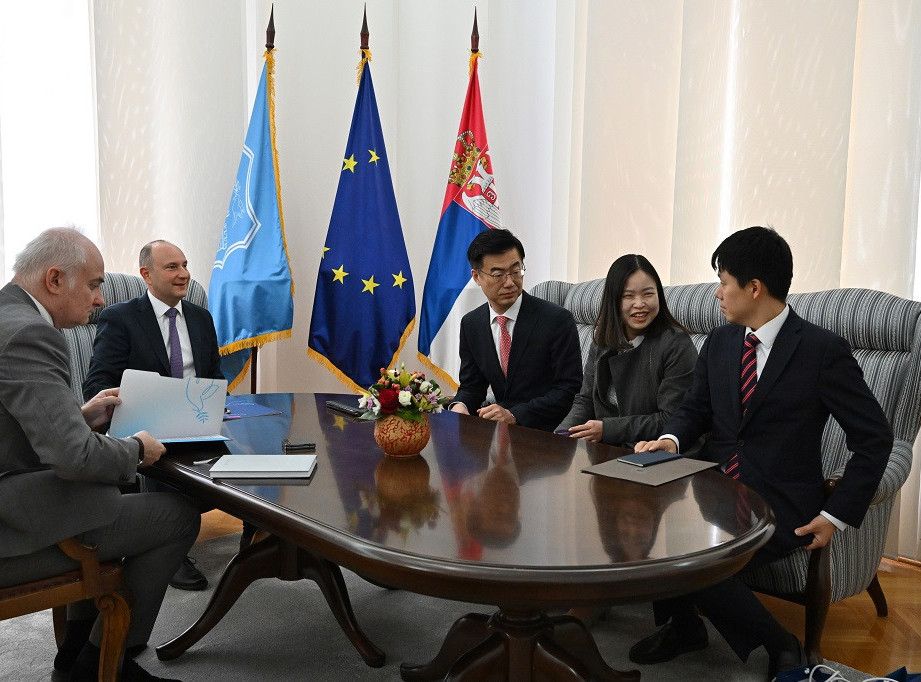 Milan Đurić sa korejskim ambasadorom razgovarao o poslovnoj saradnji