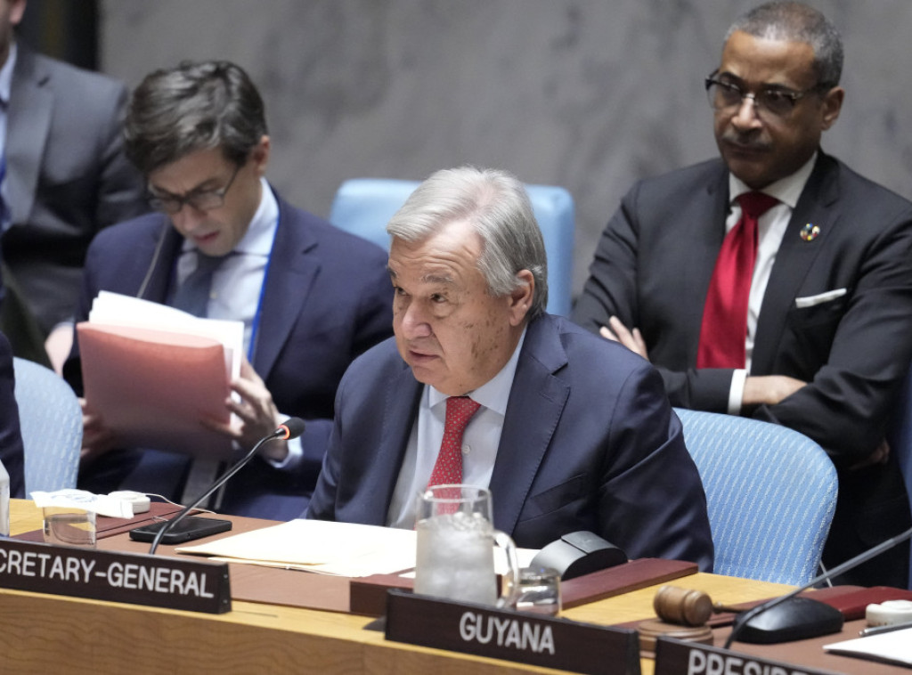 Gutereš: Krajnje je vreme za pravedan mir u Ukrajini zasnovan na Povelji UN