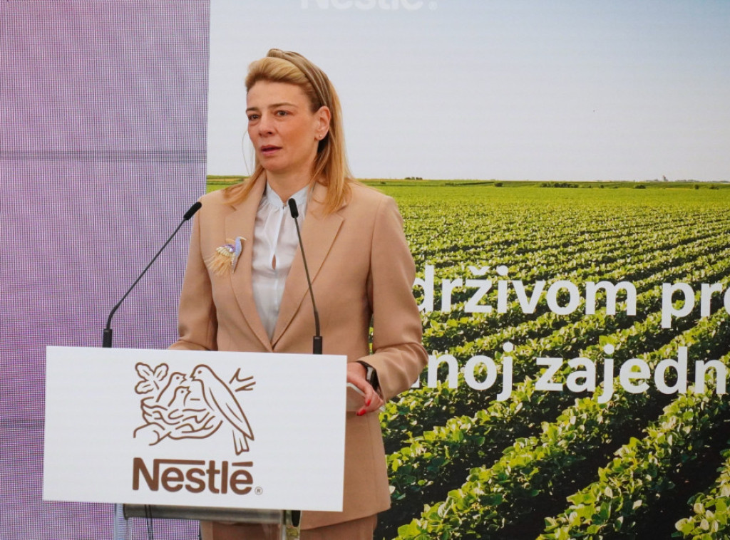 Marjana Davidović: Otvaranjem nove fabrike Nestle želimo na nastavimo investiranje u Srbiji