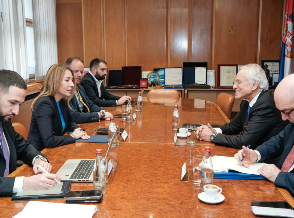 Djedovic Handanovic receives CEO of Greece's Copelouzos Group