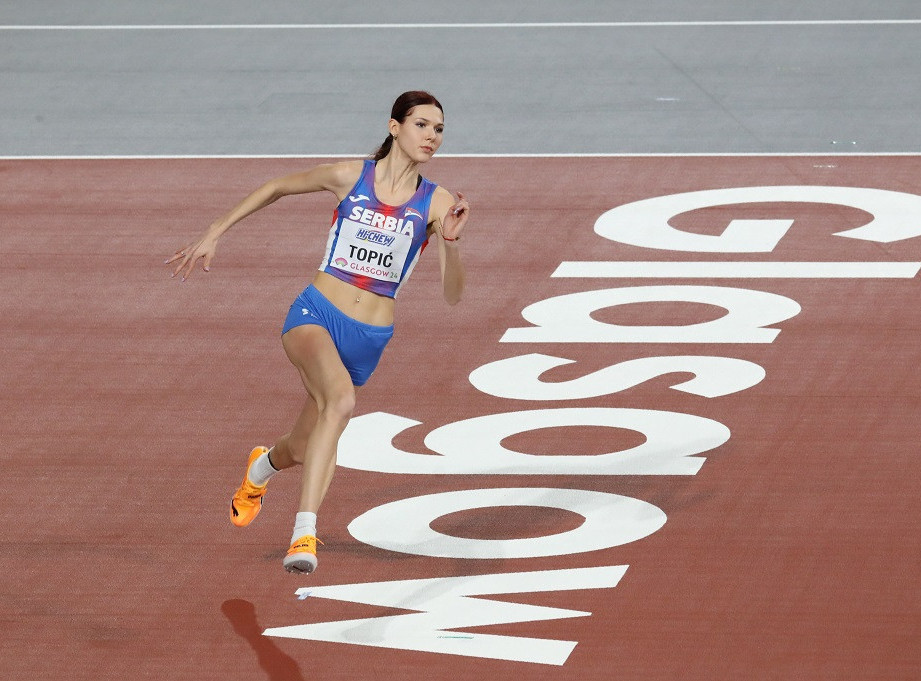 Srpska atletičarka Angelina Topić osvojila peto mesto na Svetskom prvenstvu