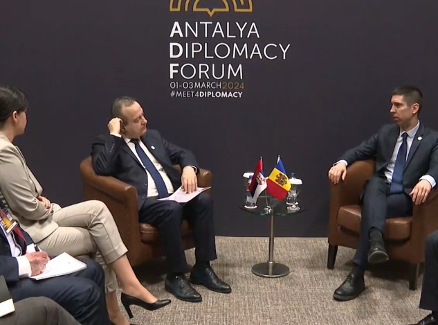 Antalija: Dačić sa ministrom spoljnih poslova Moldavije razgovarao o bilateralnim odnosima