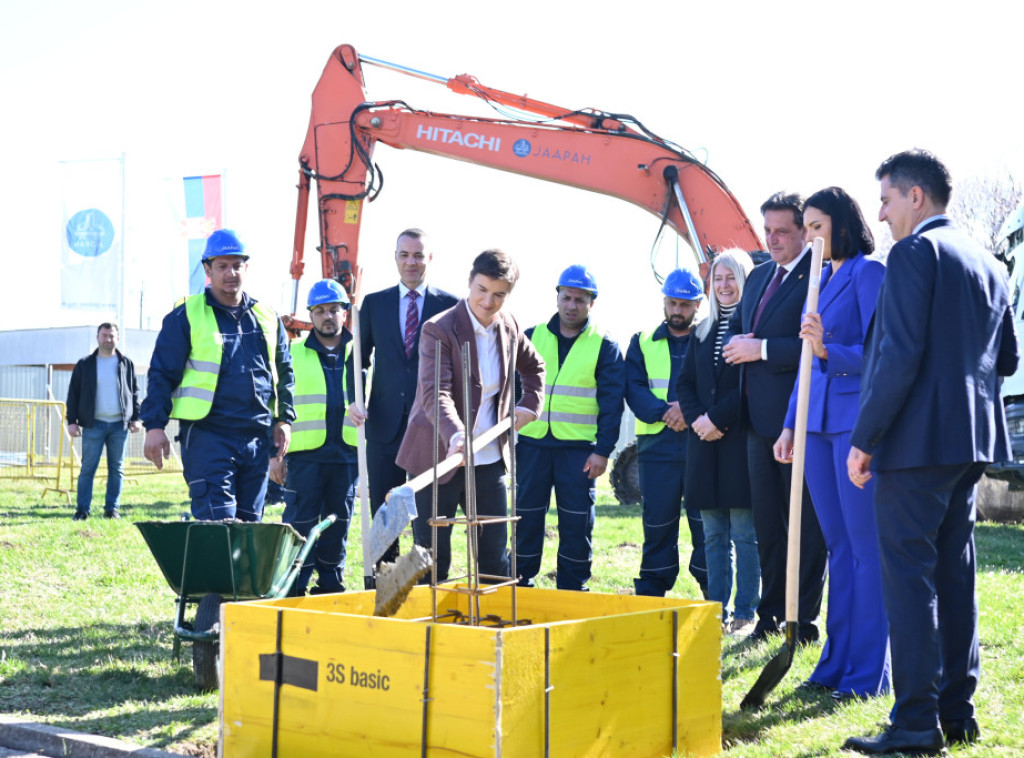 Ana Brnabić prisustvovala polaganju kamena temeljca za NTP u Kruševcu