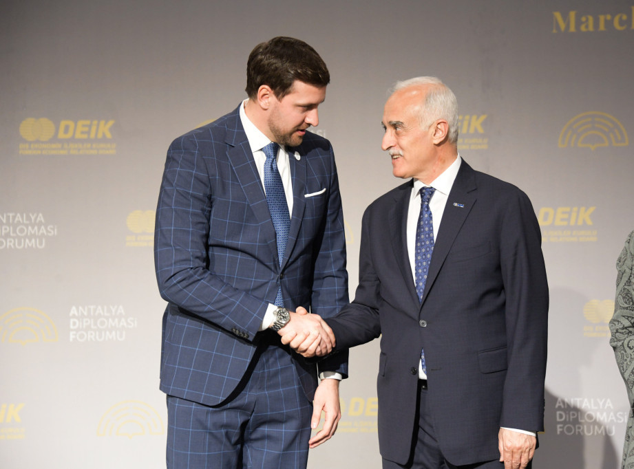 Đerlek na Diplomatskom forumu u Antaliji: Očekujemo nove investitore u Srbiji
