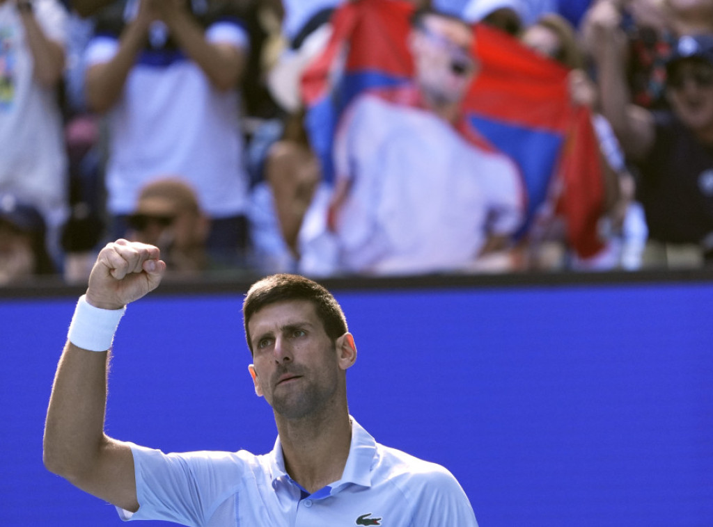 Novak Đoković počeo 415. nedelju na prvom mestu ATP liste