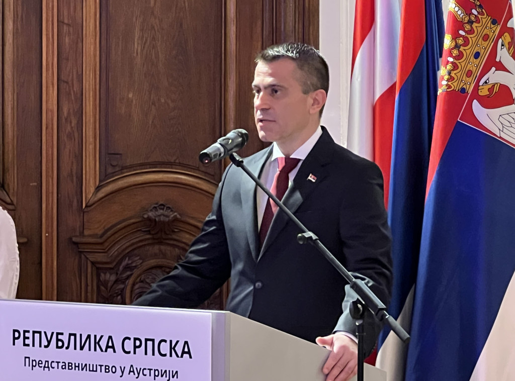 Ministar Milićević u Beču prisustvovao svečanosti povodom obeležavanja 32 godine od proglašenja Ustava Republike Srpske