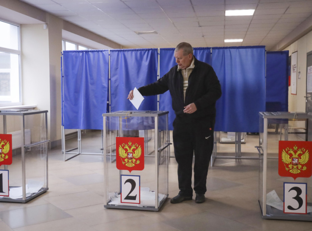 Prvog dana predsedničkih izbora u Rusiji na birališta izašlo više od 35% glasača