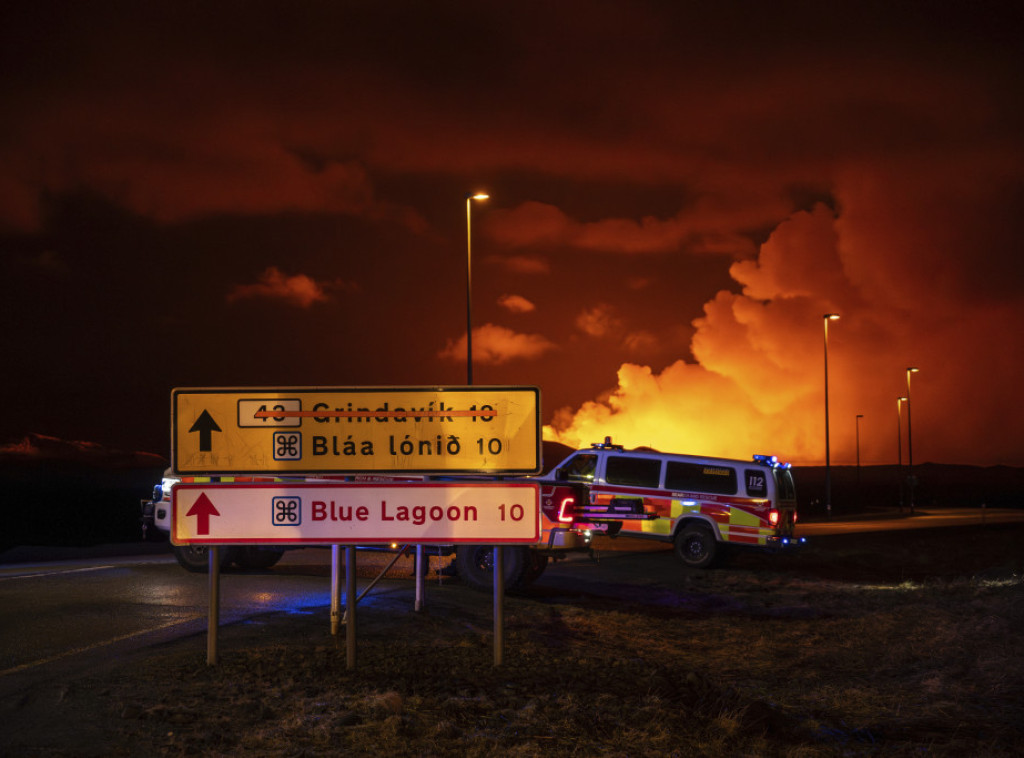 Eruptirao vulkan na Islandu, evakuisano lokalno stanovništvo