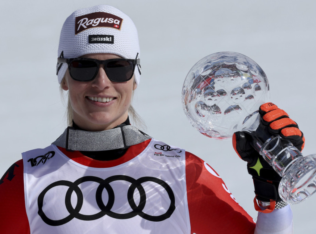 Švajcarska skijašica Lara Gut-Behrami osvojila Veliki kristalni globus u Svetskom kupu