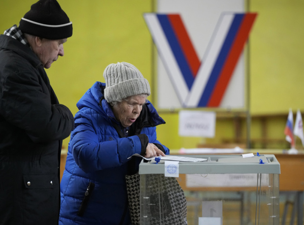 Ukupna izlaznost na ruskim predsedničkim izborima premašila 74 odsto