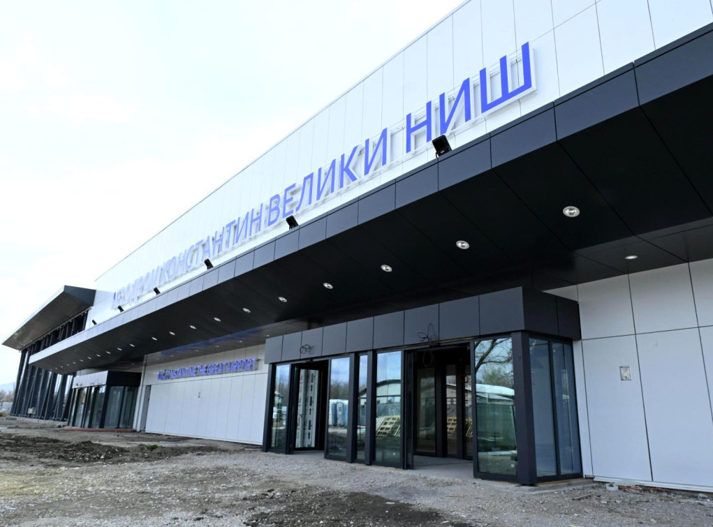 Vesić: Nova terminalna zgrada niškog aerodroma biće od 1. jula u funkciji