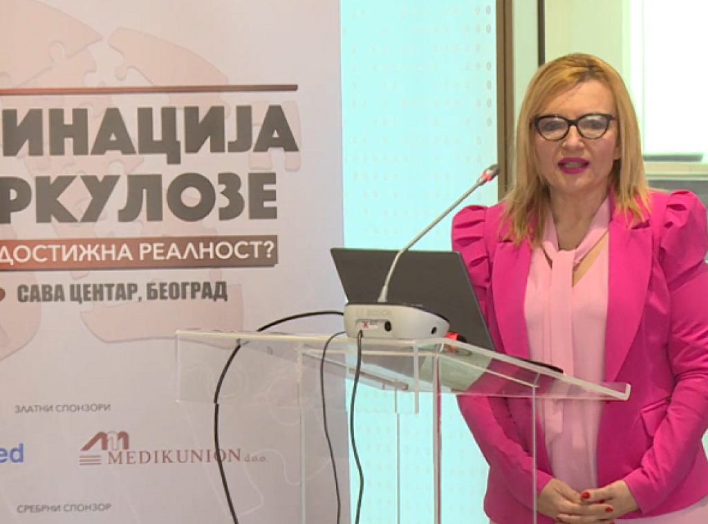 Verica Jovanović: Srbija sa niskom stopom obolelih od tuberkuloze, nižom nego u zemljama EU