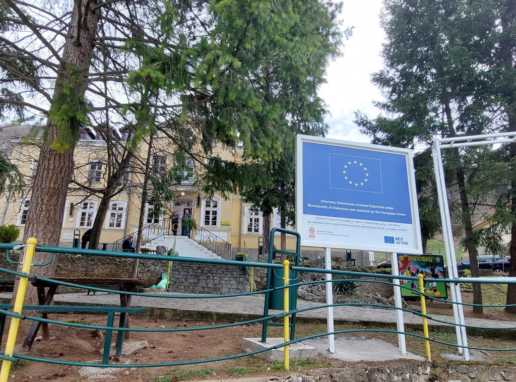 Počela rekonstrukcija odmarališta za decu u Lipovcu kod Aleksinca uz podršku EU