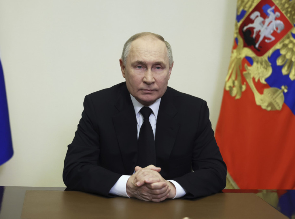 Kremlj: Putin će održati sastanak o merama preduzetim nakon terorističkog napada