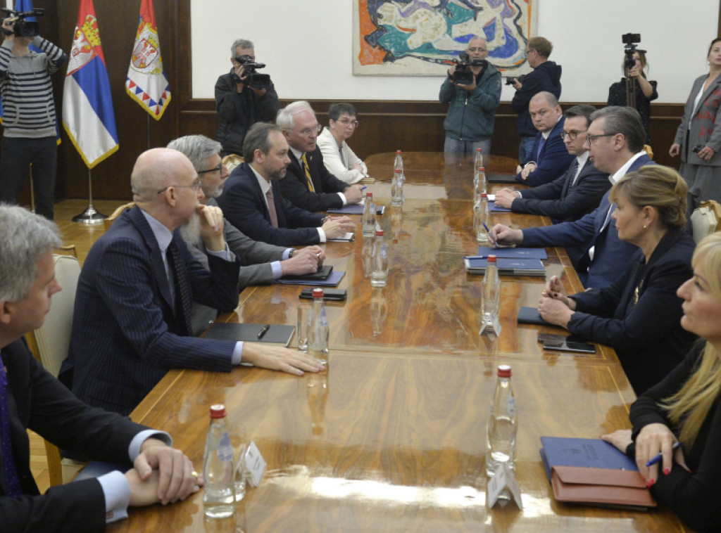 Vucic: I had long, open discussion with Quint and EU representatives