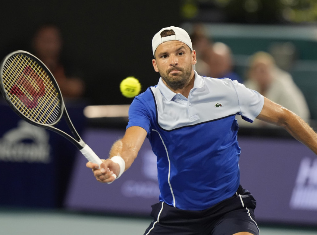Bugarski teniser Grigor Dimitrov prvi polufinalista Mastersa u Majamiju