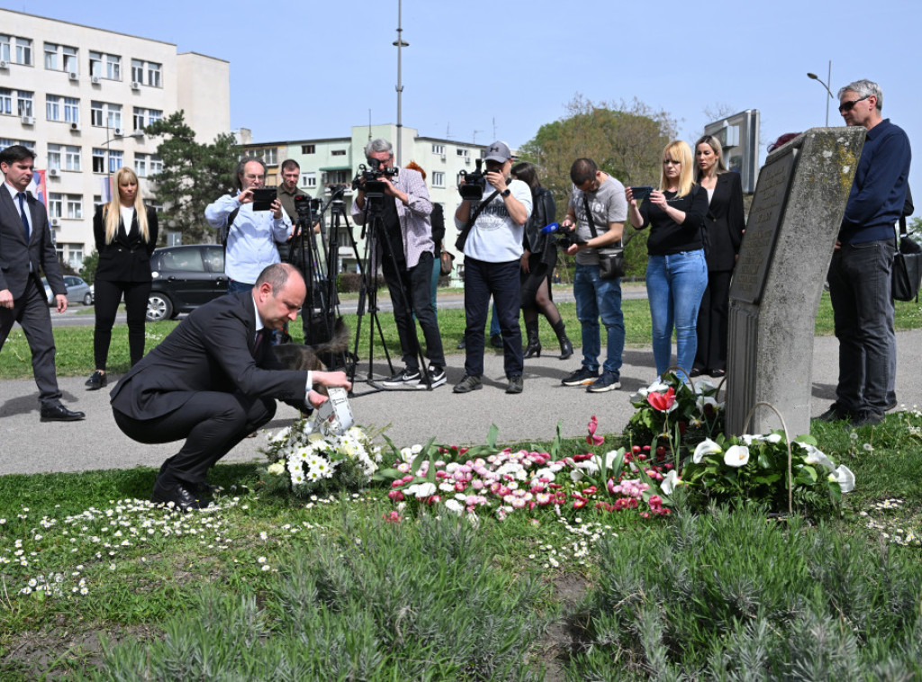 U Novom Sadu obeležena 25. godišnjica pogibije Olega Nasova