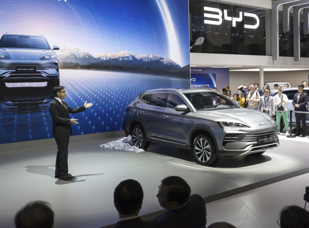 Kineska kompanija BYD u martu prodala 302.459 vozila, za 46 odsto više nego lane