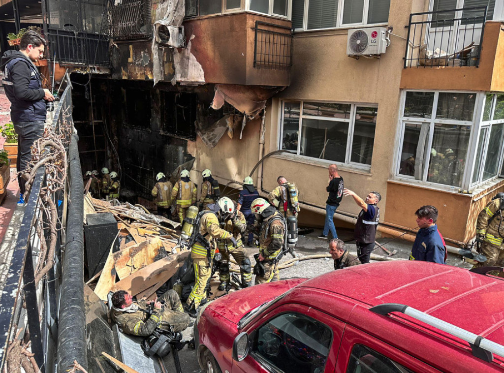 Broj žrtava požara u Istanbulu povećan na 29