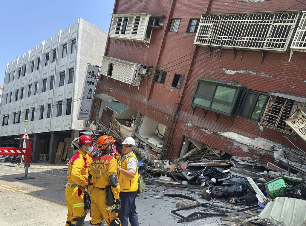 Snažan zemljotres pogodio Tajvan, 4 osobe poginule, više desetina povređenih