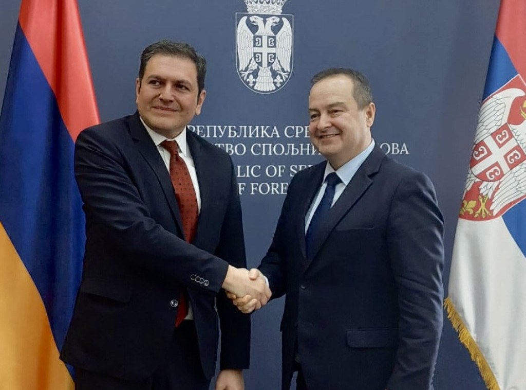 Dacic meets with Armenian deputy FM