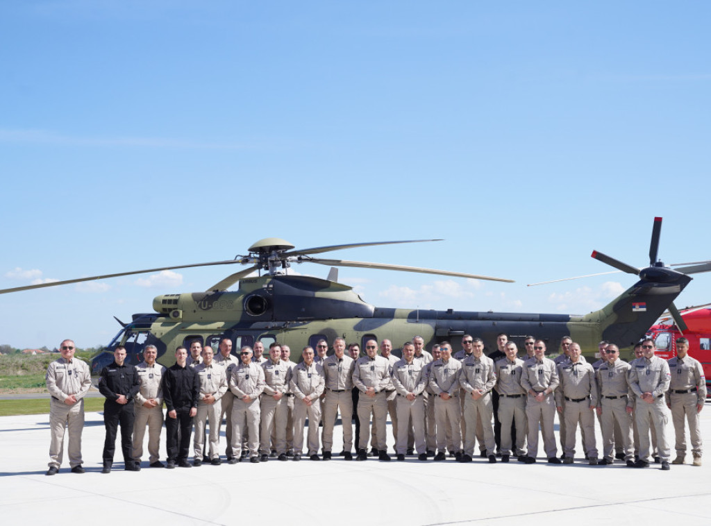 Helikopterska jedinica MUP-a obeležila 57 godina postojanja