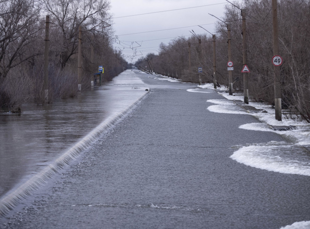 Nivo vode na Uralu kod Orenburga naglo je porastao na 914 centimetara