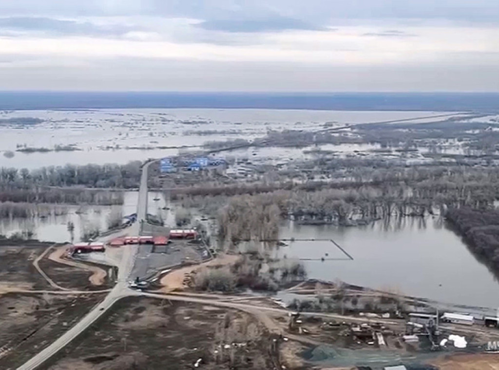 Rusija: Nivo vode Urala u Orenburgu 66 centimetara iznad kritičnog