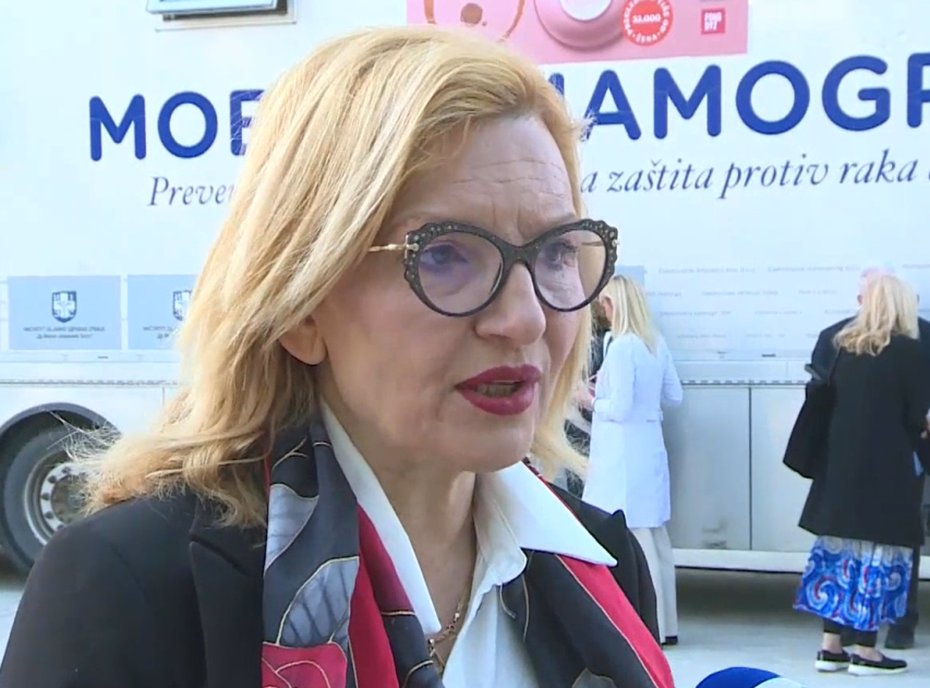 Verica Jovanović: Pozivam sve žene da urade mamografiju u porti Hrama Svetog Save
