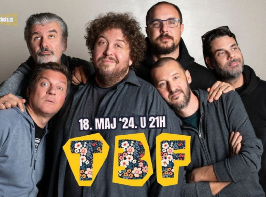 Splitski bend TBF nastupiće 18. maja u beogradskom Dorćol Platzu